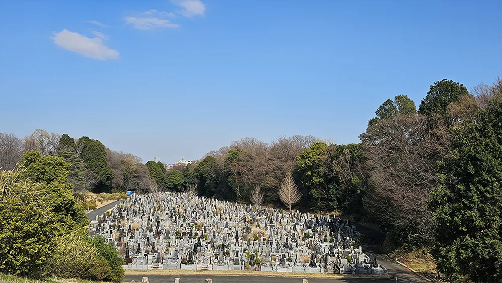 緑ヶ丘霊園 墓地イメージ